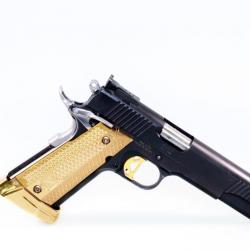 Grips & magwell M-ARMS Monarch 2 1911 Plaqué OR