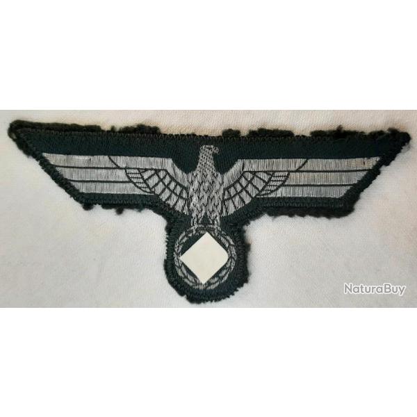 Aigle Officier Heer Wehrmacht de poitrine ORIGINAL Tissu Allemand WWII Uniforme 2 Guerre