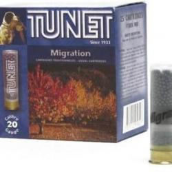 Cartouches Tunet Migration Cal.20 28G par 75