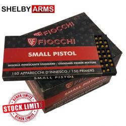 Amorces Fiocchi small pistol EN STOCK