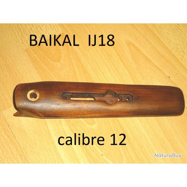 devant bois fusil BAIKAL IJ18 calibre 12 IJ 18 IZH 18 - VENDU PAR JEPERCUTE (CS231)