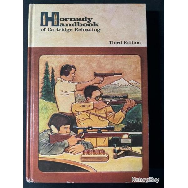 Livre Hornady Handbook of cartridge Reloading Third ed.