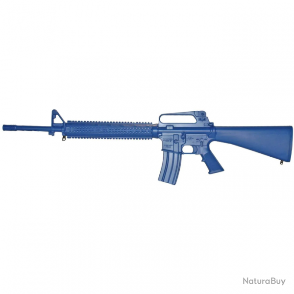 BLACK FRIDAY Fusil d'entranement Blueguns AR15 A2 avec rail Bleu AR15 A2 + Rail Poids factice