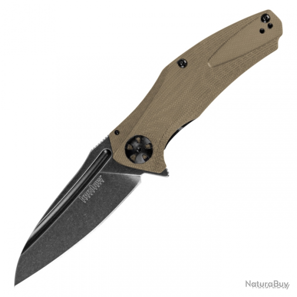 Couteau pliant Natrix Framelock A/O Tan Kershaw - Coyote