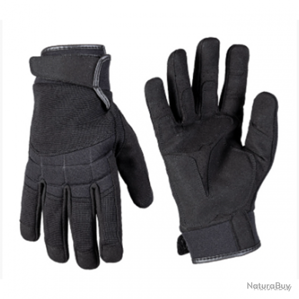 BLACK FRIDAY Gants Mil Tec Assault Noir