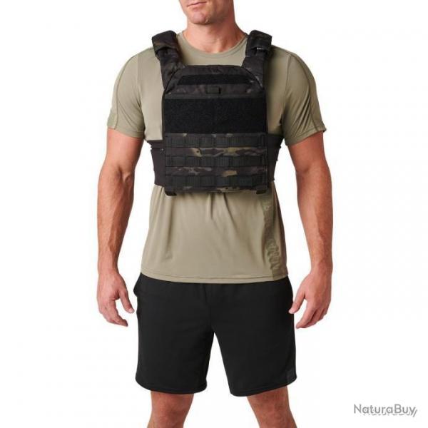 Gilet porte-plaques Tactec Trainer 5.11 Tactical - Multicam Black