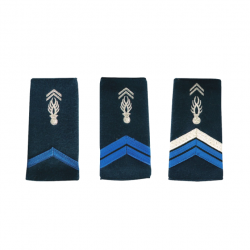 Grade Gendarmerie Fourreau Gendarme Adjoint Brodé Patrol Equipement Bleu 1ère Classe