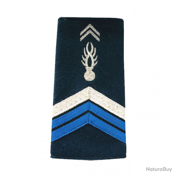 Grade Gendarmerie Fourreau Gendarme Adjoint Brod Patrol Equipement Bleu Brigadier Chef