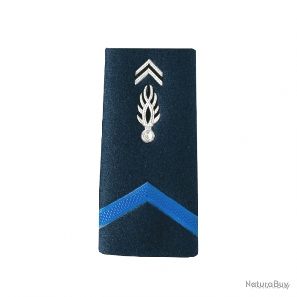Grade Gendarmerie Fourreau Gendarme Adjoint Plastifi Patrol Equipement Bleu 1re Classe
