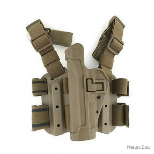 Holster Serpa L2 Tactical ig220/226/ 228/229 w- w/o std rail Blackhawk - Coyote - SP 2022 - Gaucher