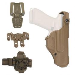 Holster T-Series L3D Kit AF DGA Glock 17/22 Blackhawk - Coyote - Glock 17 - Gaucher