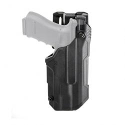 Holster T-Series LD3 LB TLR 1/2 Duty Glock 17/19 Blackhawk - Noir - Glock 17 / 19 / 22 / 23 / 31 / 3