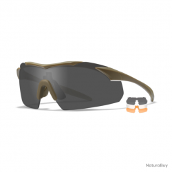 Lunettes de protection Vapor Wiley X - Coyote - Fumé / Incolore / Rust