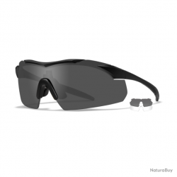 Lunettes de protection Vapor Wiley X - Noir - Fumé / Incolore