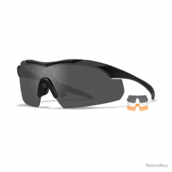 Lunettes de protection Vapor Wiley X - Noir - Fumé / Incolore / Rust