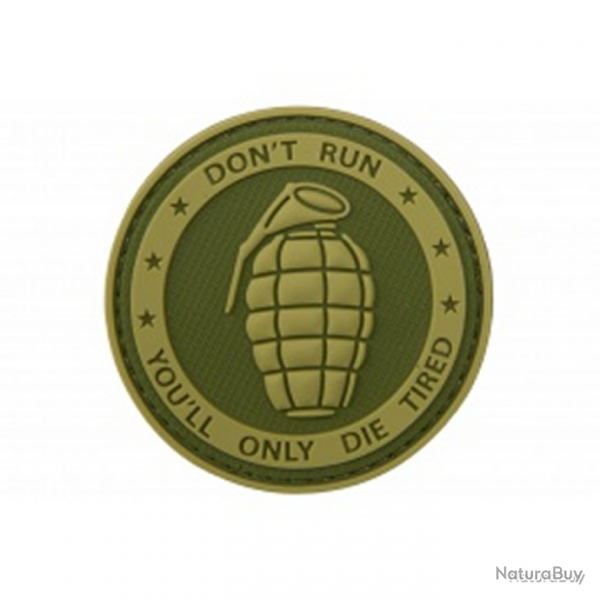 Morale patch Don'T Run Mil-Spec ID - Vert olive