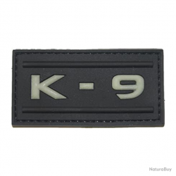 Morale patch K-9 Glow Mil-Spec ID - Noir