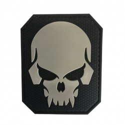 Morale patch Large Pirate Skull Mil-Spec ID - Coyote