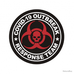 Morale patch Outbreak Response Team Mil-Spec ID - Blanc