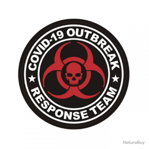 Morale patch Outbreak Response Team Mil-Spec ID - Blanc
