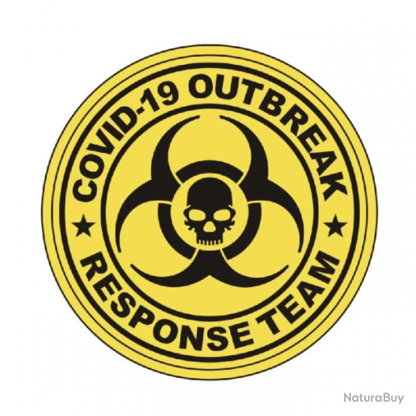 Morale patch Outbreak Response Team Mil-Spec ID - Jaune