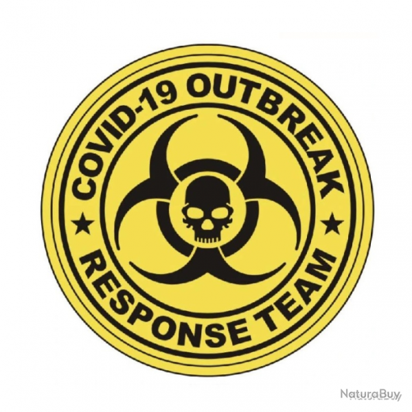 Morale patch Outbreak Response Team Mil-Spec ID - Jaune