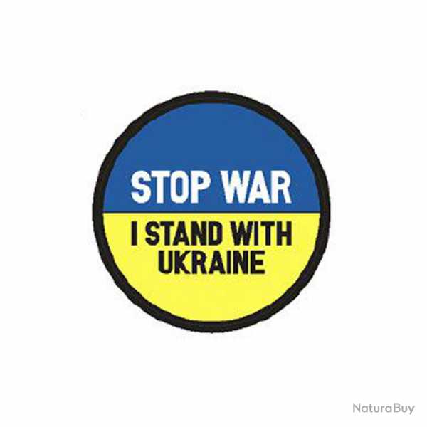 Morale patch Stop War I Stand With Ukraine MNSP