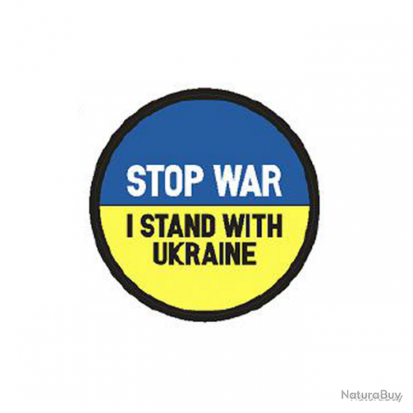 Morale patch Stop War I Stand With Ukraine MNSP