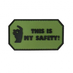 Morale patch This Is My Safety Mil-Spec ID - Vert