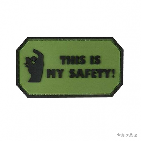 Morale patch This Is My Safety Mil-Spec ID - Vert