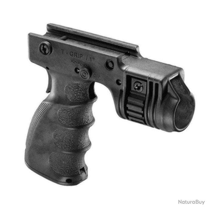 Poignée pistolet ergonomique caoutchoutée FAB Defense AGR-47 pour