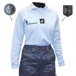 Polo Gendarmerie Gendarmerie Femme Ml Patrol Equipement Bleu XL