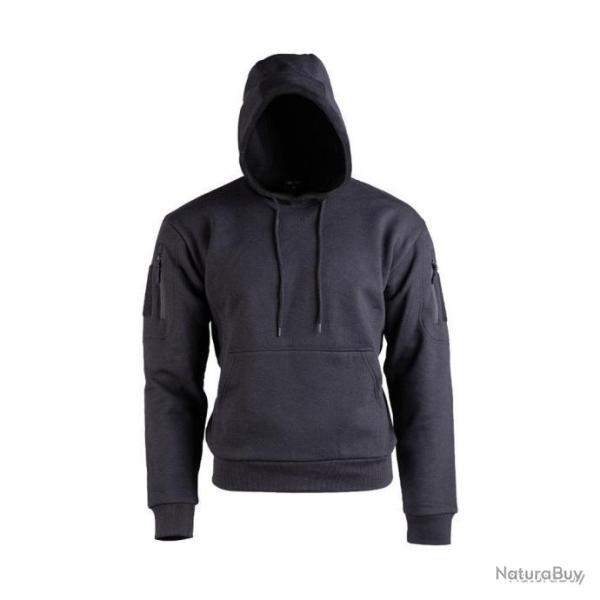 Sweat  capuche Tactique Mil Tec Noir