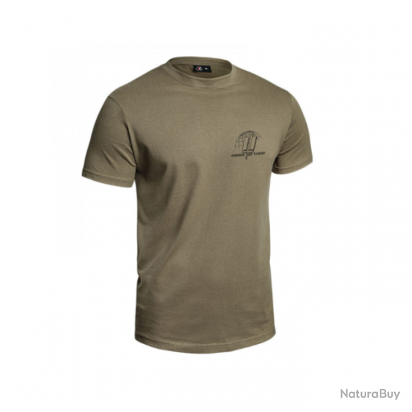 T shirt imprim Strong Arme de Terre A10 Equipment Vert olive