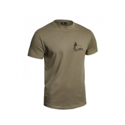 T shirt imprimé Strong Légion étrangère A10 Equipment Vert olive