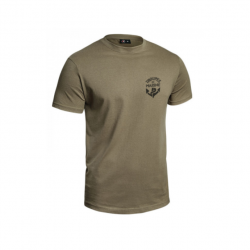 T shirt imprimé Strong Troupes de Marine A10 Equipment Vert olive