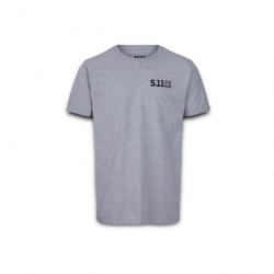 T shirt imprimé Train with purpose 5.11 Tactical Gris