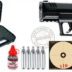 Pack pistolet à plomb CO2 4.5 mm BB UX XBG (2,5 joules) - PROMO