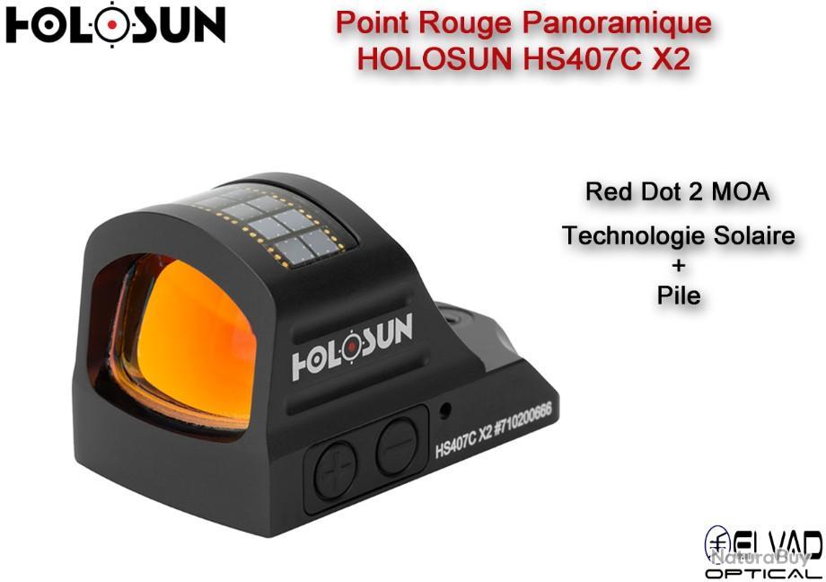 Viseur point rouge Holosun HS507C V2 avec EMBASE