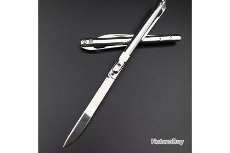 Mini couteau de poche stylo survie combat tactique EDC pêche chasse camping  #0052 - Couteaux tactiques et de combats (9721369)