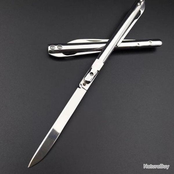mini couteau de poche stylo survie combat tactique EDC pche chasse camping #0052
