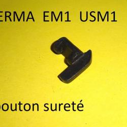 bouton sureté carabine ERMA EM1 USM1 22lr E M1 - VENDU PAR JEPERCUTE (a4682)
