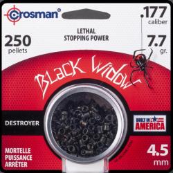 CROSMAN - PLOMBS DESTROYER BLACK WIDOW C4.5 X250