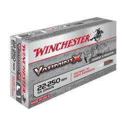 WINCHESTER - BALLES 22-250REM VARMINT X 55GR X20