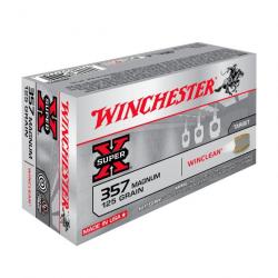 WINCHESTER - BALLES 357MAGR 125GR WINCLEAN JSP X50