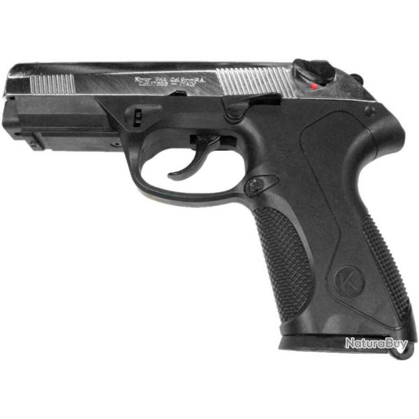 KIMAR - PISTOLET PK4 C9MM PA CHROME