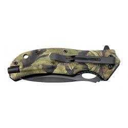 Couteau De Chasse Pliable Kamo Verney Carron Camouflage Forest