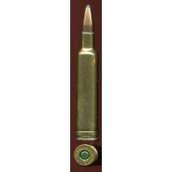 .270 Weatherby Magnum - balle cuivre pointe plomb