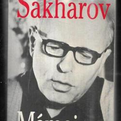 mémoires d'andrei sakharov
