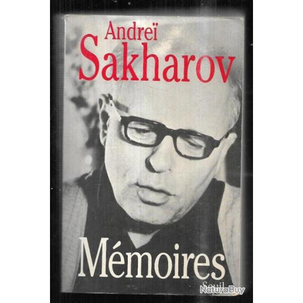 mmoires d'andrei sakharov